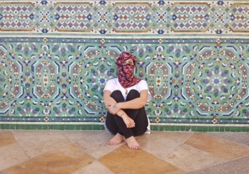 Amber in Morocco 